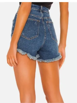 CRVY Free People We The Free Denim shorts Features thumbnail 2