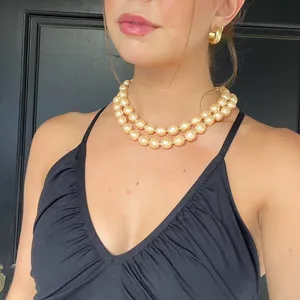 Vintage Marvella Single Strand faux Pearl Necklace thumbnail 2