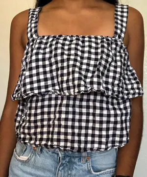 Madewell Gingham Tank Top thumbnail 1