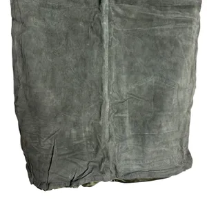 BlankNYC Hunter Green Retro Suede Leather Front Slit Pencil Midi Skirt Size 29 thumbnail 13
