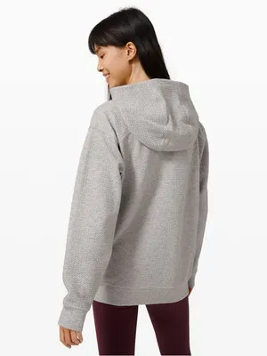 Lululemon All yours hoodie bubble dot grey activewear loungewear training gym 8 thumbnail 4