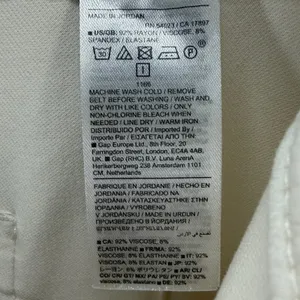 Banana‎ Republic Slim Refined Stretch Cargo Pant Women 16 Cream Modern Utility thumbnail 10