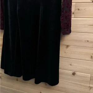 Vintage Molly Malloy Medium Floral Burnout Velvet Long Sleeve Whimsigoth Dress thumbnail 3