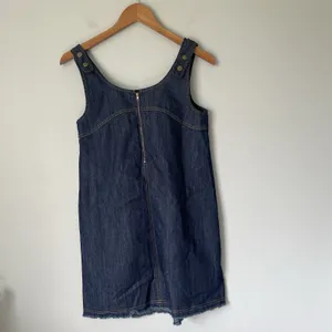 Natural Life Denim Shift Mini Dress Cotton Blend Boho Blue Women's Size XS thumbnail 2
