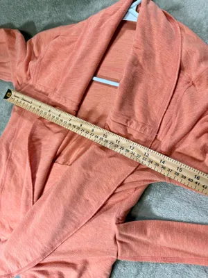 Lululemon Dance Pulse Wrap Cardigan Peach size 6 thumbnail 2