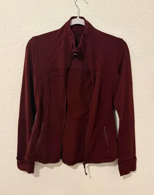 Lululemon Maroon Define Jacket 6 thumbnail 1