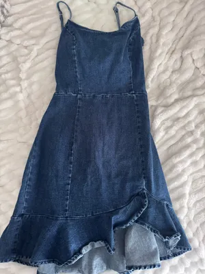 Flying Tomato denim dress thumbnail 3