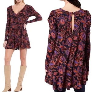 Free People Hello Lover Tunic Top /‎ Dress Size Small thumbnail 5