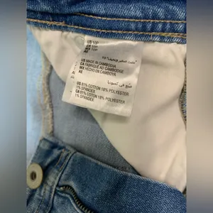 Style and Co Straight Leg Distressed Denim Blue Jeans thumbnail 8