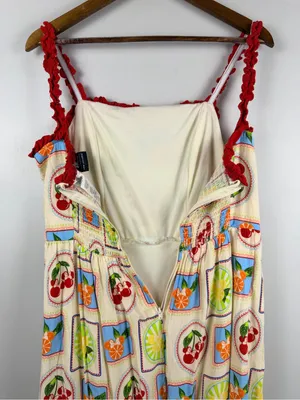 Disney Her Universe Dress Womens Minnie Mouse Icon Summer Fruits size large midi thumbnail 8