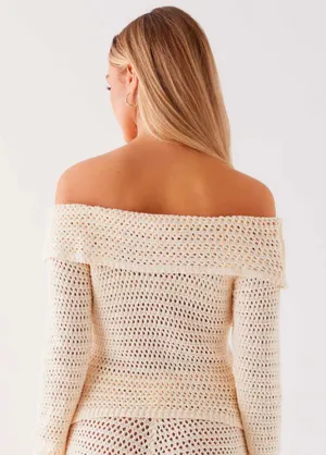 Peppermayo Sierra Crochet Long sleeve Top thumbnail 3