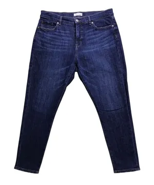 LOFT The Skinny Jeans Womens 30/10P Dark Wash‎ Excellent Petite Stretch Denim thumbnail 1
