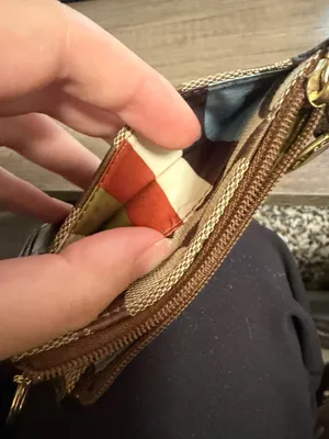 Vintage coach mini skinny coin wallet thumbnail 4