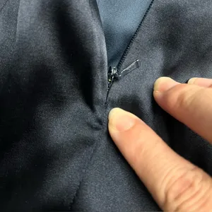 Imperfect wedding guest dress sample dress midnight blue sweetheart strapless 14 thumbnail 16