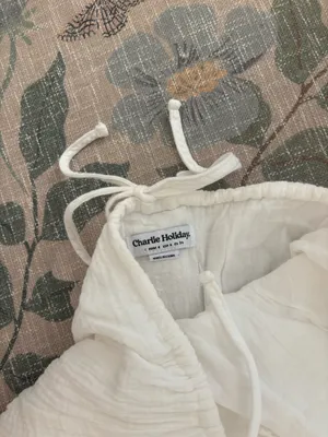 Charlie Holiday White Backless Dress thumbnail 4