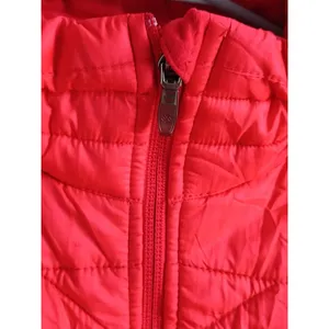 Columbia Omni Heat Vest Womens Red Polyester Full Zip Quilted Lined Small thumbnail 12