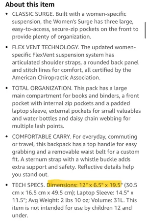 The North Face Backpack thumbnail 5