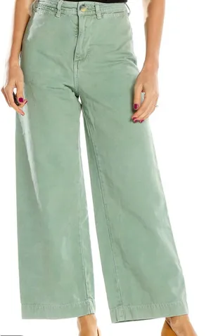 Free People Sage Green Pants thumbnail 1