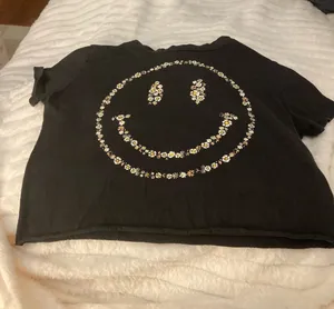 Original Penguin Dark grey originality cropped tee-shirt thumbnail 1