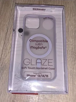 Merkury Innovations glaze MagSafe soft touch hard shell case iPhone 13/14/15 thumbnail 1