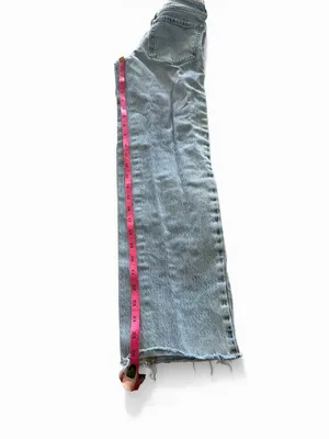 PacSun Women's Size‎ 22 Light Wash Stretch 90's Straight Leg Jeans thumbnail 6