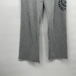 PINK Victoria’s Secret Y2K Flare Wide Leg Loose Boyfriend Fit Sweatpants VS Logo thumbnail 4