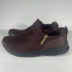Bzees Secret Women’s Slip-On Comfort Shoes - Burgundy - Size 7.5M thumbnail 2