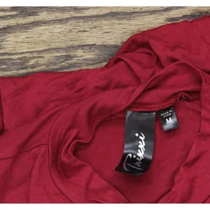 NWT Trixxi Juniors Knit Mock-Turtleneck A-Line Dress Red M thumbnail 6