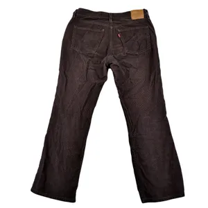Levis Premium Middy Ankle Bootcut Corduroy‎ Pants Brown A5563-0004 Womens 28x29 thumbnail 2