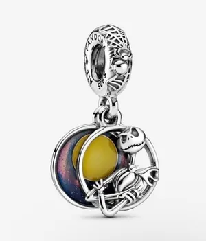 Pandora Disney Nightmare Before Christmas Double Dangle Charm thumbnail 1