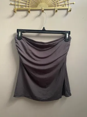 Antistar Black Bodycon Strapless Top thumbnail 2