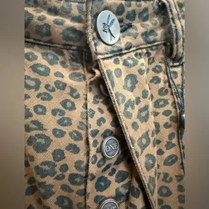 Free People‎ One Teaspoon Harem Cheetah Sinner Pants Barrel Jeans Tobacco 26 S thumbnail 7
