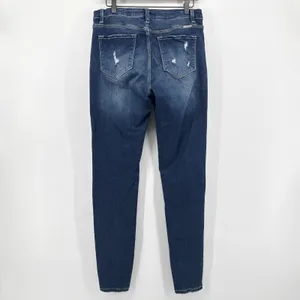 KanCan High‎ Rise Exposed Button Fly Distressed Skinny Jeans KC6192D-RT 13/30 thumbnail 5