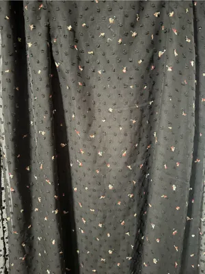 Lulus Black Floral Midi Dress - XL thumbnail 3