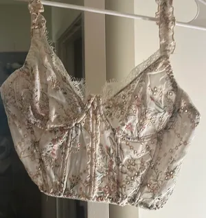 SheIn Floral Corset Top thumbnail 4