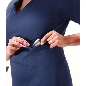 Shapeline A+ Dress in Navy thumbnail 3