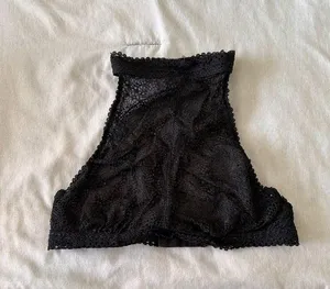 Lace high neck bralette Size XS thumbnail 1