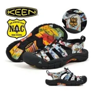 Keen Newport H2 Mens Sandals ACO COLLAGE Waterproof Shoes Size 38 IS 7.5 thumbnail 1