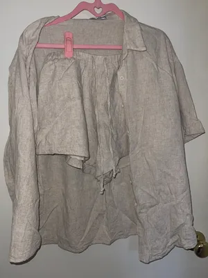 FashioNova Linen Set thumbnail 3