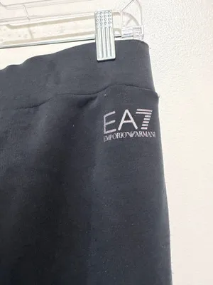EA7 Emporio Armani Black Logo Sweatpants Joggers Size Size Large thumbnail 11