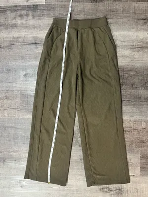 HALARA High Waisted Pocket Straight Leg Baggy Mop Corduroy Pants - Sea Turtle thumbnail 8