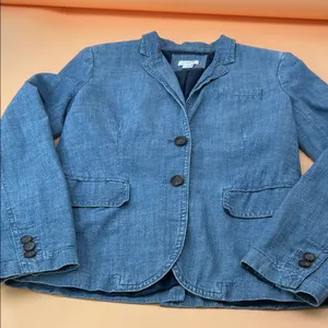 J. Crew Indigo Denim Jacket thumbnail 9