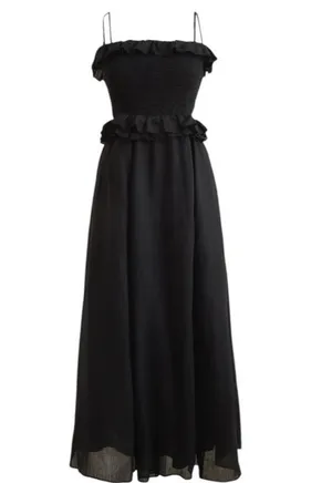 J.Crew Dress Black Midi thumbnail 3