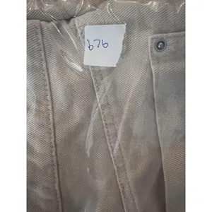 Zara Shorts Womens 10 Beige Khaki High Rise Denim 5 Pocket‎ Zip Fly Twill Casual thumbnail 4