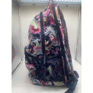 Vera Bradley Mod Paisley Pink Blue Lighten Up Essential Backpack School Travel thumbnail 7
