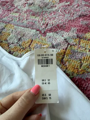Abercrombie & Fitch White Travel Romper thumbnail 2