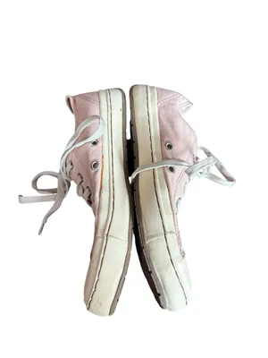 Converse Low-Top Pink Canvas Sneakers thumbnail 4