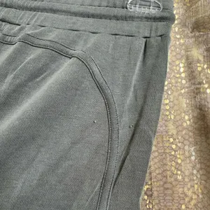 Free People Movement Back Into It Tapered Modal Olive Green Pants M thumbnail 10