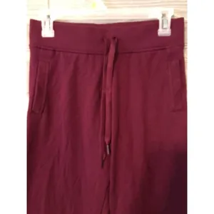 Victoria's Secret Victoria Sport Burgundy Jogger Sweatpants Lounge Drawstring Athletic‎ Logo XS thumbnail 3