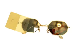 BP gold hexagon sunglasses NWT thumbnail 1